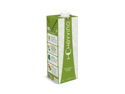 Baltasis sausas vynas CHEVVINO, 1 l