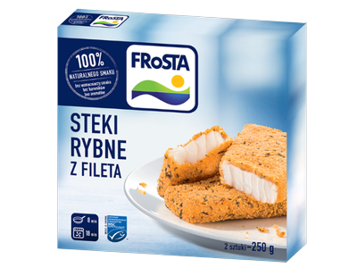 Šaldyta aliaskinės rudagalvės menkės filė, džiūvėsėliuose, 250 g F6537K