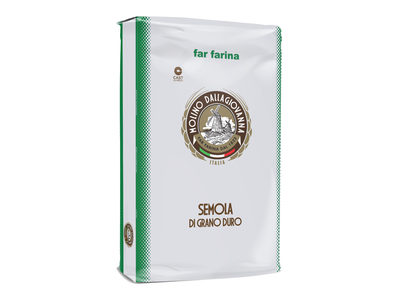 Miltai MOLINO DALLAGIOVANNA, Semolina extra S2, 25 kg