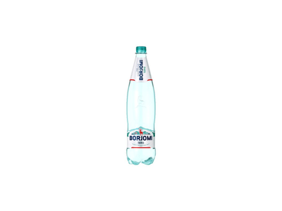 Gazuotas natūralus mineralinis vanduo BORJOMI, 1 l