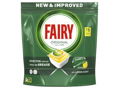 Indaplovių kapsulės FAIRY ADW Ain1, 75 vnt