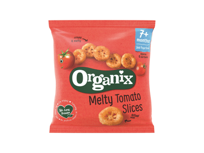 Ekologiški pomidorų griežinėliai ORGANIX, nuo 7 mėn., 20 g