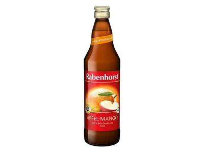 Obuolių ir mangų sultys 100% RABENHORST, 750 ml