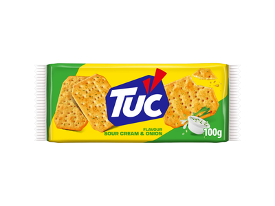 Grietinės ir svog. sk. krekeriai TUC, 100 g