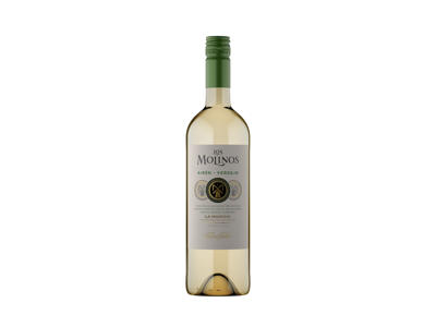 Baltasis sausas vynas LOS MOLINOS VERDEJO, 750 ml