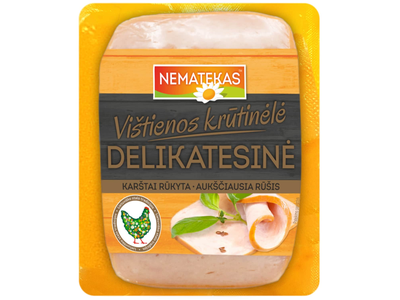Karšt.rūk.delikates. broilerių krūtinėlė, 1kg