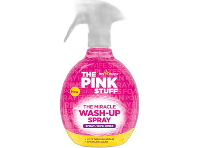Puršk. valymo ir riebalų šalin.priemonė paviršiams The Pink Stuff 500ml Wash-Up Spray
