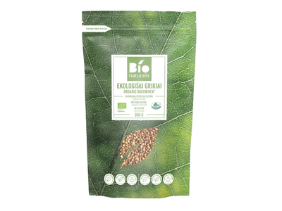 Ekologiškos grikių kruopos BIONATURALIS, 800 g