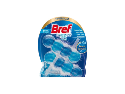Bref Brilliant Wc Gel Arctic Ocean valiklis-gaiviklis 2x42g, 84 g