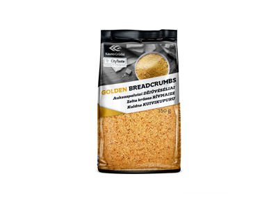 Auksaspalviai džiūvėsėliai CITY TASTE, 350 g