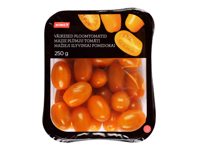 Oranžin. slyv. pomidorai RIMI1kl., 250 g