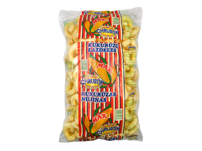 Kukurūzų lazdelės CHRUSTIK, Max, 500 g