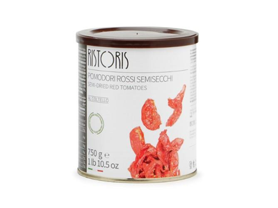 Pusiau džiovinti pomidorai, RISTORIS, 750g/450g