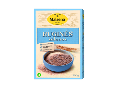 Rugių sėlenos MALSENA, 200 g