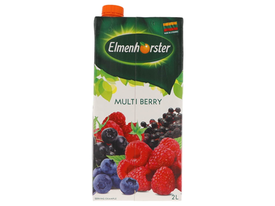 Įvairių uogų sulčių gėrimas ELMENHORSTER, 2000 ml