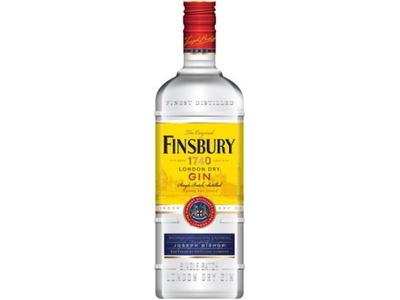 Džinas FINSBURY, sausas, 0,7 l, 37.5 %