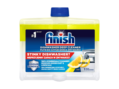 Indap. nuosėdų valiklis FINISH HYGIENE, 250ml