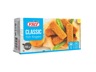 Šaldyti žuvų piršteliai VIČI, 250 g