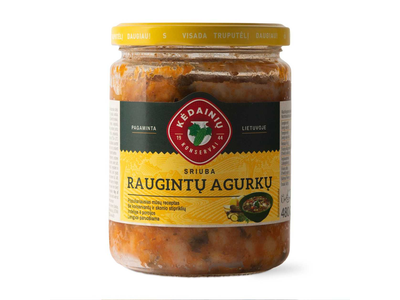 KĖDAINIŲ raugintų agurkų sriuba, 480g