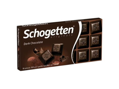 Juodasis šokoladas SCHOGETTEN, 100 g