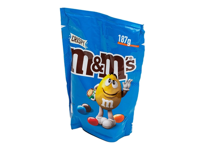 Šok.sald.su traškiu ryžių įdaru M&M'S, 187 g