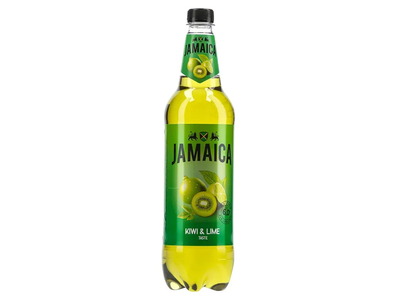 Alaus kokteilis JAMAICA, kivių ir žaliųjų citrinų skonio, 1 l