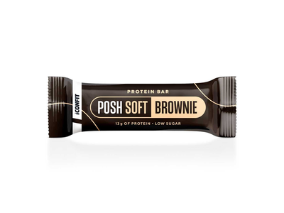 Baltyminis batonėlis ICONFIT POSH SOFT BROWNIE, 40g