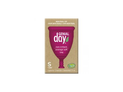 Ekologiška menstruacinė taurelė GENIAL DAY, S dydis