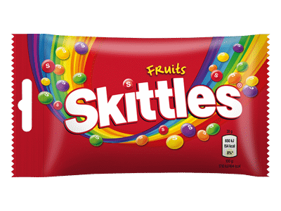 Kramtomieji saldainiai SKITTLES FRUITS, 38 g