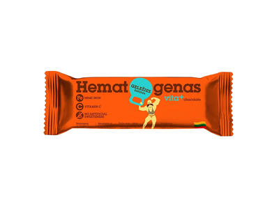 Batonėlis HEMATOGENAS VITA + su glaistu, 40 g