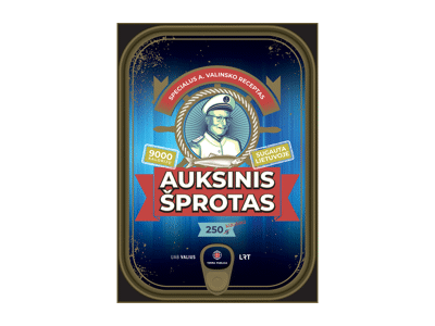 Stalo žaidimas AUKSINIS ŠPROTAS