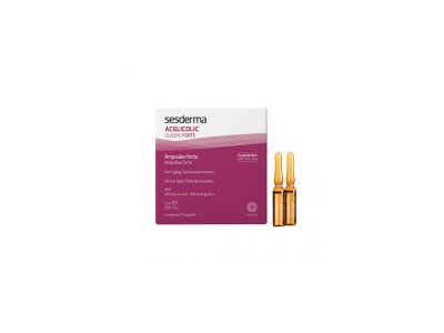 Ampulės SESDERMA ACGLICOLIC CLASSIC FORTE, 5x2 ml
