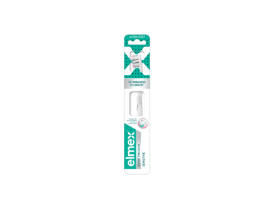 ELMEX labai minkštas dantų šepetėlis jautriems dantims EXPERT PRECISION SENSITIVE ULTRA SOFT, 1 vnt.