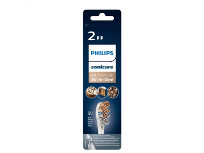 Dantų šepetėl. gal. PHILIPS ALL-IN-ONE, 2 vnt