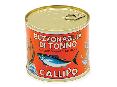 Tunai saulėgrąžų aliejuje BUZZONAGLIA, 620 g