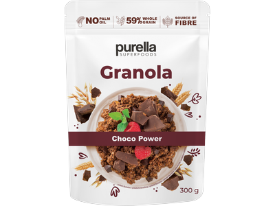 Granola PURELLA, su šokoladu, 300 g