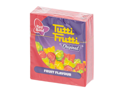 Vaisiniai kramtomi saldainiai TUTTI FRUTTI, 15 g