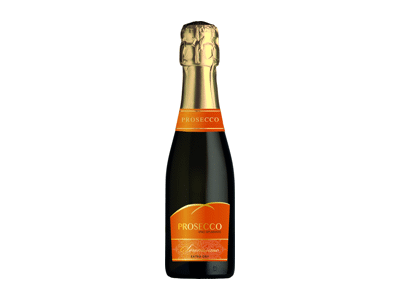 Putojantis baltasis sausas vynas PROSECCO, 0,2 l, 200 ml