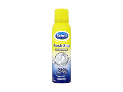 Purškiamasis pėdų antiperspirantas SCHOLL FRESH STEP, 150 ml
