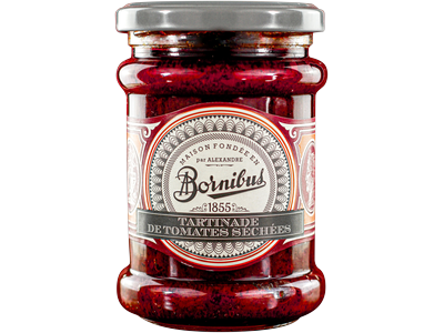Džiovintų pomidorų užtepėlė BORNIBUS, 245 g