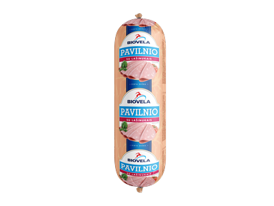 Virta PAVILNIO dešra su lašinukais, BIOVELA, I rūšis, ~1,5 kg