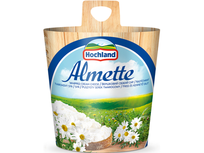 Tepamas varškės sūris ALMETTE, su grietinėle, 60% RSM, 150g