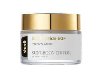 SUNGBOON EDITOR SILK PEPTIDE EGF INTENSIVE veido kremas, 50 ml