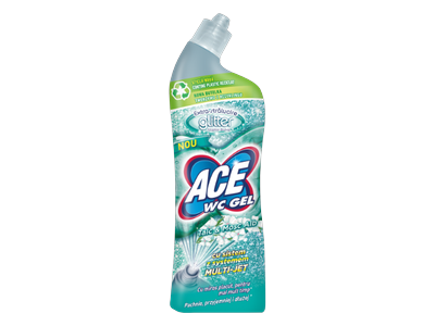 Tualeto valiklis ACE Glitter Talco, 700 ml