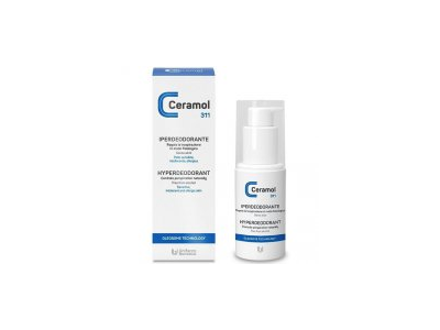 Dezodorantas jautriai ir alergiškai odai CERAMOL 311 HYPER, 75 ml
