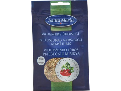 Viduržemio jūros prieskonių mišinys SANTA MARIA, 12 g