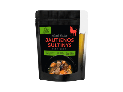Skystas jautienos sultinys HEAT & EAT, 350 ml