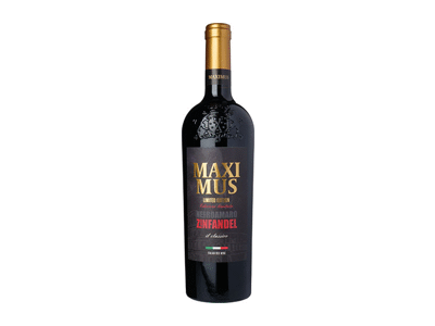 Raudonasis pusiau sausas vynas MAXIMUS NEGROAMARO ZINFANDEL, 750 ml
