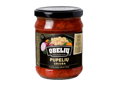 OBELIŲ pupelių sriuba be konservantų, 480 g