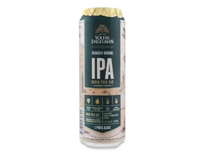 Alus V.E PASAULIO SKONIO KELIONĖS IPA (6,5%), 0,568 l